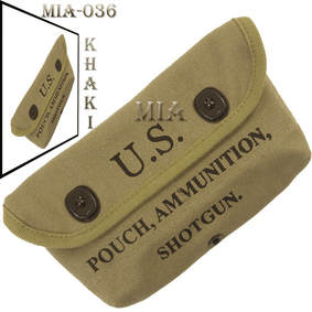  WWII US SHOTGUN AMMUNITION POUCH