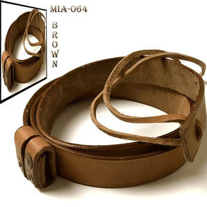 BRITISH LEE ENFIELD SMLE RIFLE SLING - BROWN