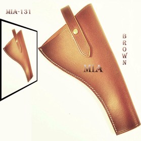 BRITISH WWII M1908 - BROWN LEATHER HOLSTER