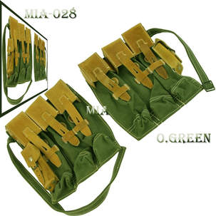 MP44 STG44 TYPE II AMMO POUCHES-GREEN