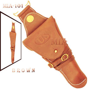 COLT M1912 US CAVALRY HOLSTER FOR COLT M1912 PISTOL-BROWN