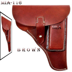 BROWN WALTHER PPK LEATHER HOLSTER